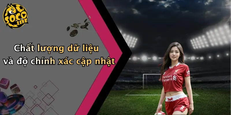 Chất lượng dữ liệu và độ chính xác cập nhật