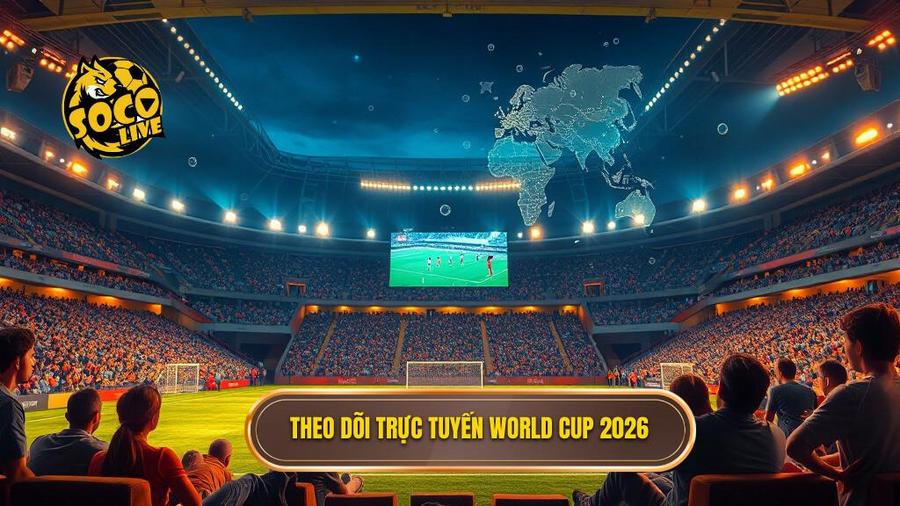 Socolive xem World Cup 2026: Tận hưởng đại tiệc bóng đá lớn nhất hành tinh 1 Theo dõi trực tuyến World Cup 2026