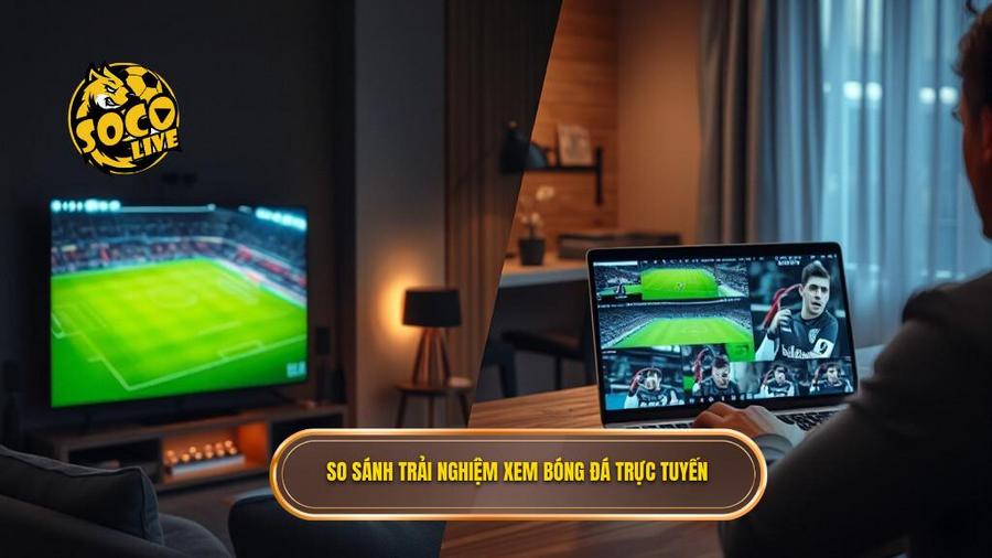  So sánh trải nghiệm xem bóng đá trực tuyến