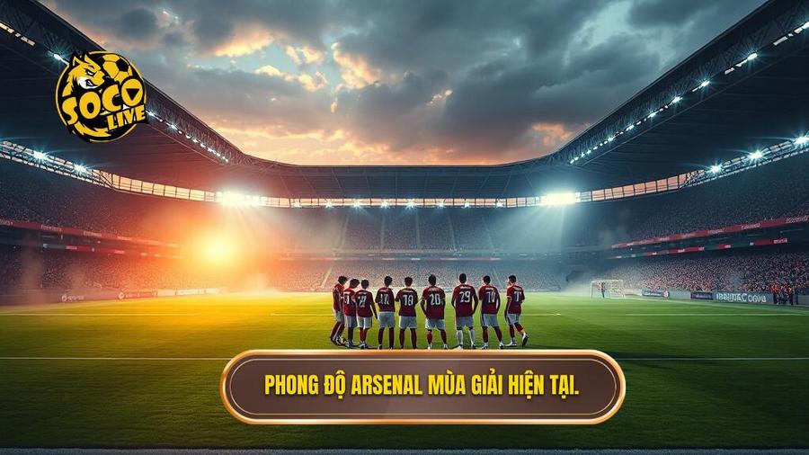 Cái nhìn tổng quan về phong độ Arsenal trong mùa giải hiện tại