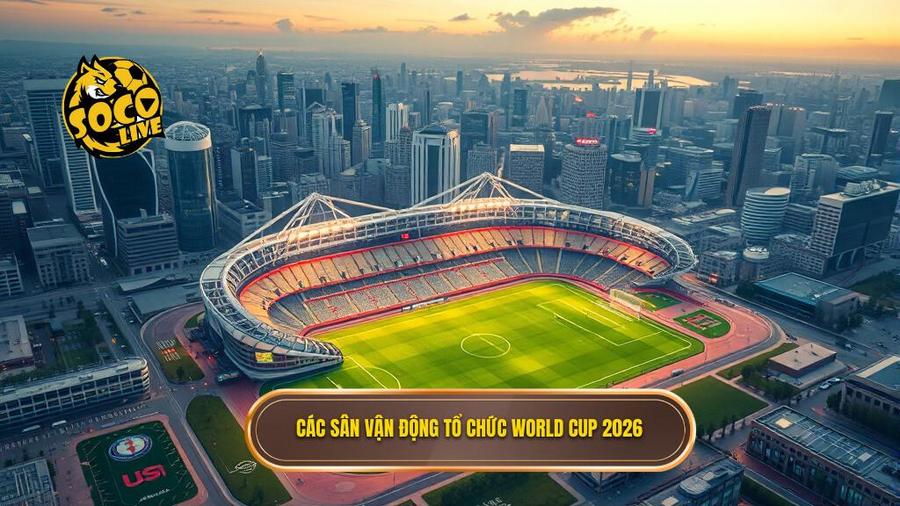World Cup 2026: Kỷ Nguyên Mới Của Bóng Đá Thế Giới Và Những Thay Đổi Lịch Sử 3 Danh sách các thành phố và sân vận động tổ chức World Cup 2026