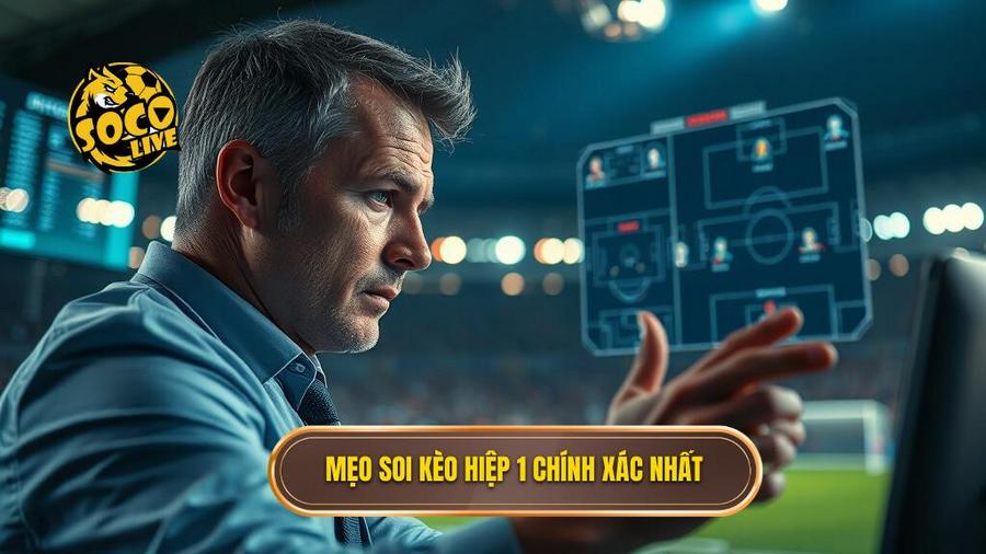 Tổng hợp các mẹo soi kèo hiệp 1 chính xác từ cao thủ