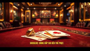 Bí quyết chọn kèo thẻ phạt hiệu quả từ chuyên gia SOCOLIVE