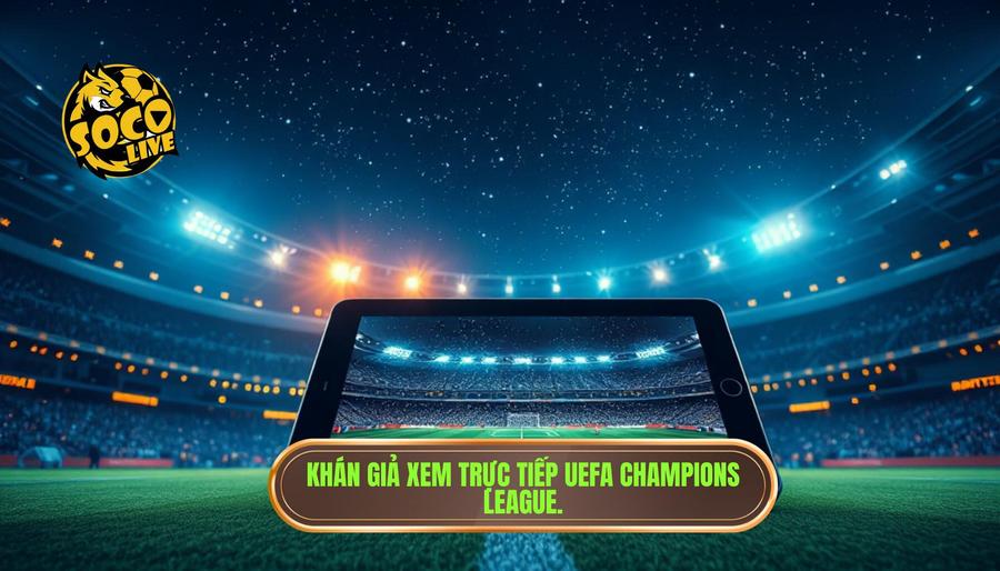 Sức hút của UEFA Champions League và nhu cầu xem trực tuyến