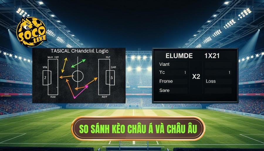 So sánh kèo châu Á và châu Âu