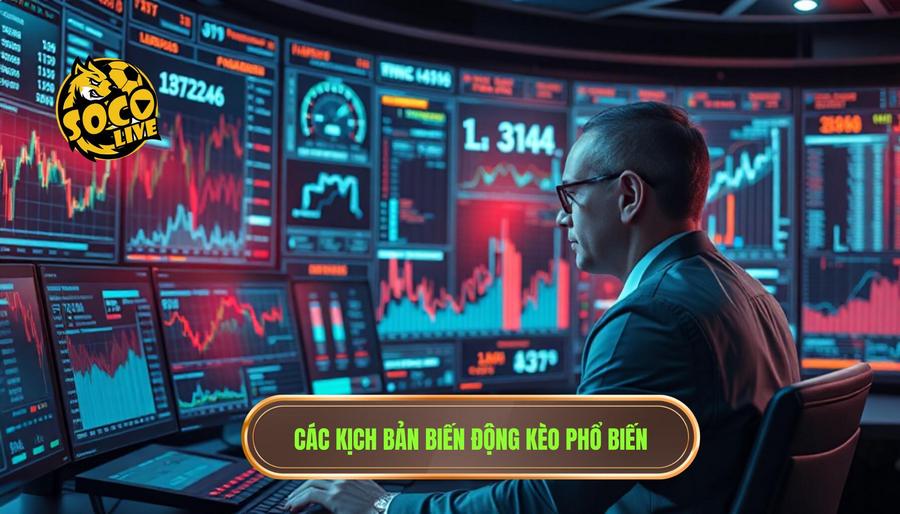 Các kịch bản biến động kèo phổ biến