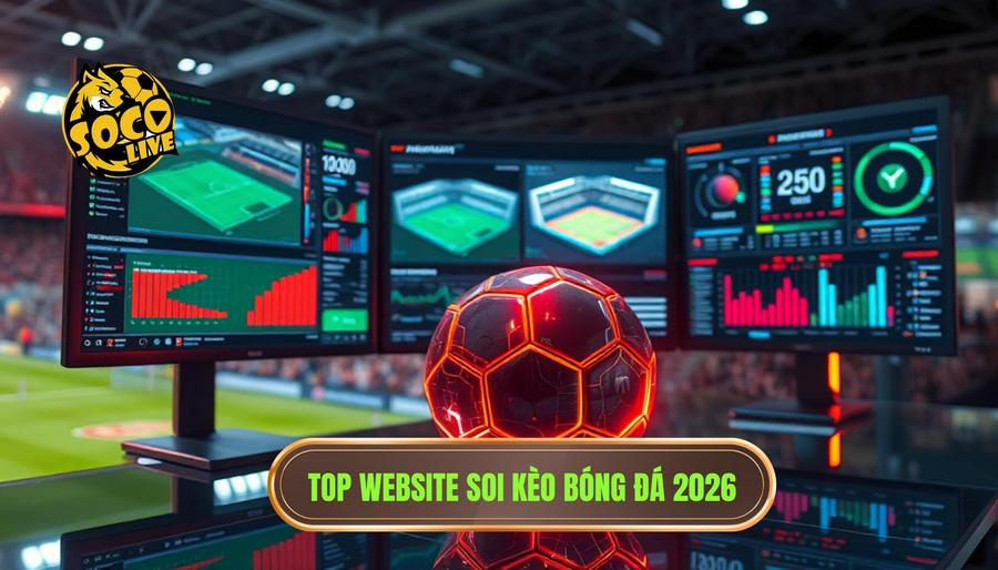 Top website soi kèo bóng đá 2026